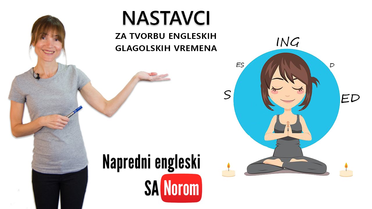 Nastavci za engleska glagolska vremena