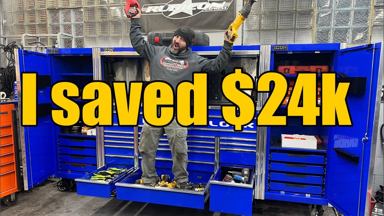 We Saved THOUSANDS Choosing Icon Over Snap-On Toolboxes