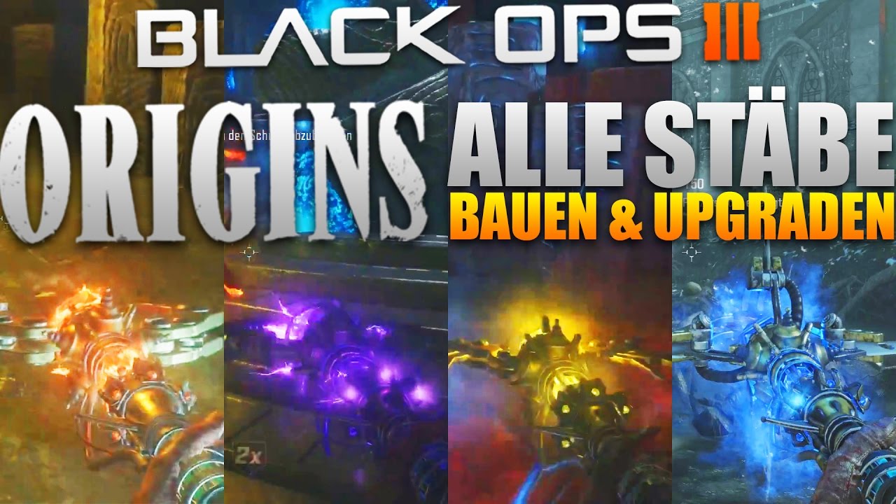 ORIGINS - ALLE ST&Auml;BE BAUEN & UPGRADEN! - Black Ops 3 DLC 5 Zombies Chronicles