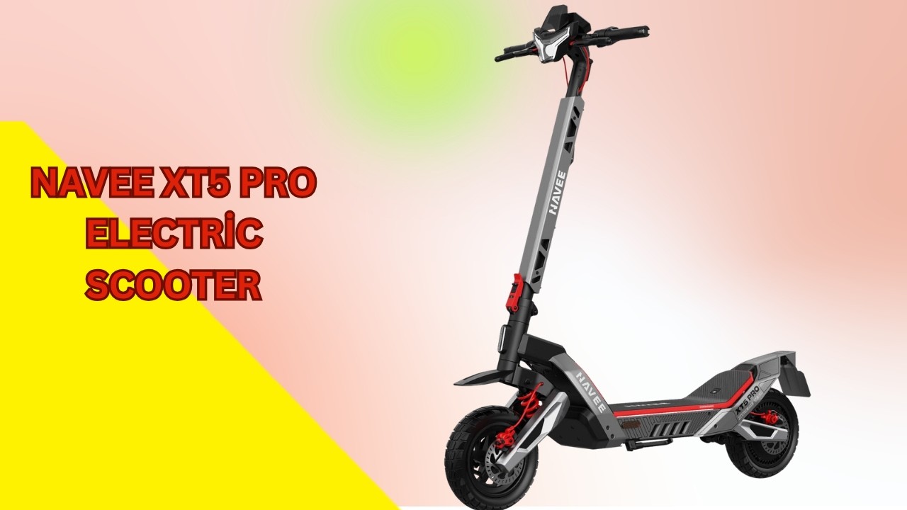 Professional Suspension for Comfort &ndash; NAVEE XT5 Pro Electric Scooter &ndash; REVIEW