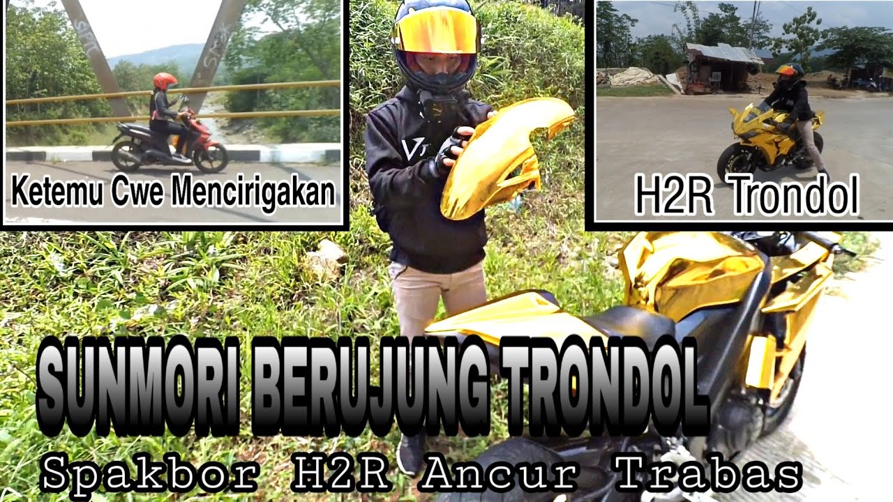 SPAKBOR H2 HANCUR SETELAH LEWATIN JALUR TRABAS NGEVLOG BARENG @vixionmodifshop