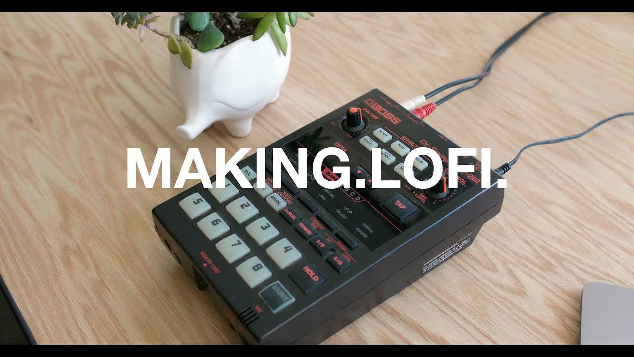 Making Lofi Hip Hop - with the Boss SP 202 PART 2