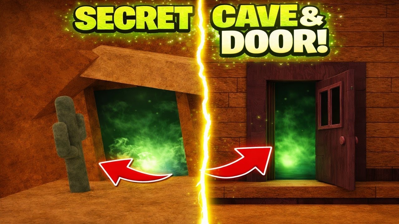 SECRET DOOR  & CAVE LOCATION  ( how to unlock secret quests in Infinity train )