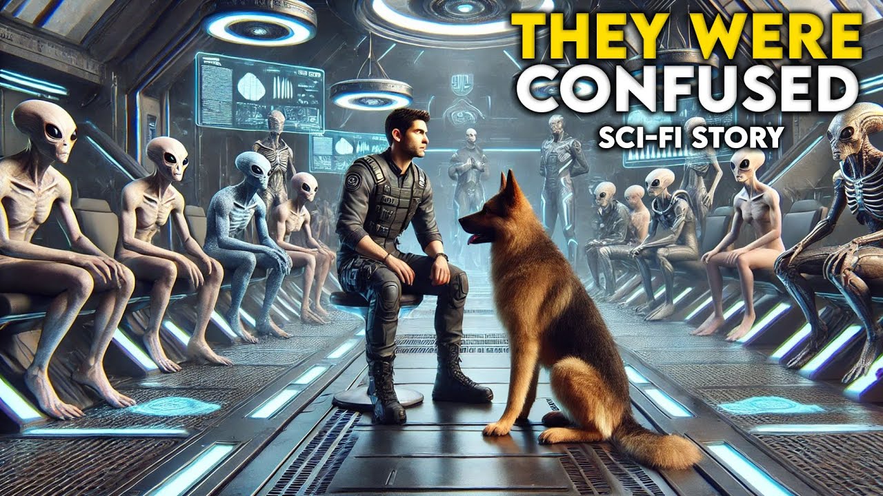 Alien Students Were Confused by Human Pets Until They Met a Loyal Dog Protecting Its Human | Sci-Fi