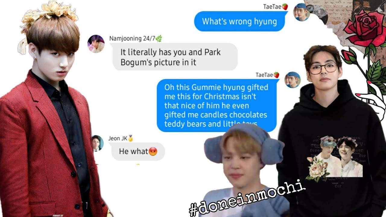 Taekook's first kiss || Secret relationships || BTS Texts