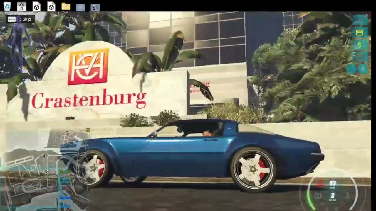 GTA RP begin on the Legion GO gameing pc