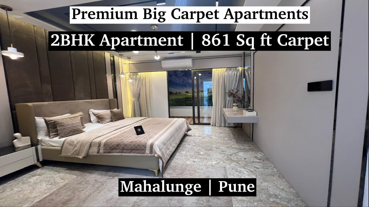 861 Sq Ft 2बीएचके | Discover Premium 2BHK Apartments in Mahalunge, Pune | Luxury Living at Its Best