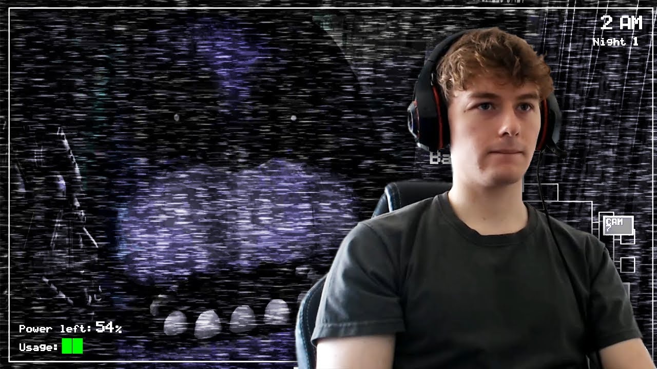 First time ever playing Five Nights at Freddy's