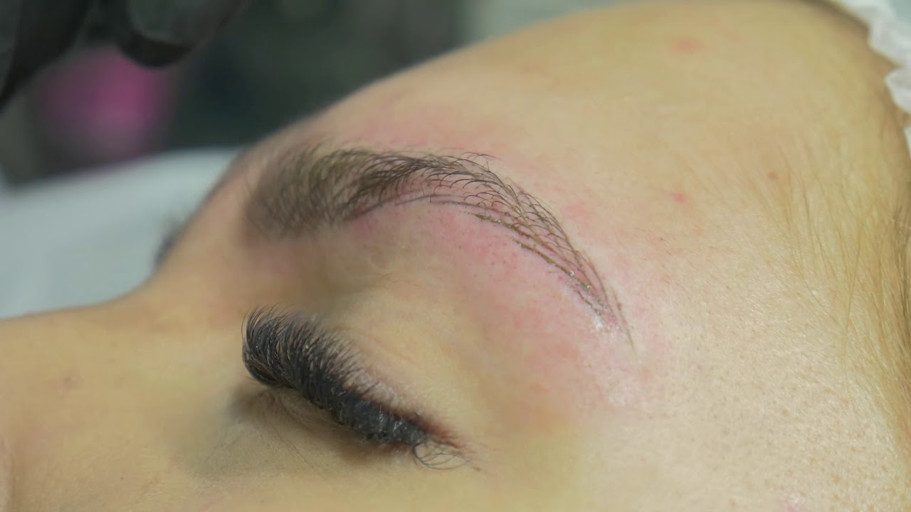 Makijaż permanentny brwi Hairstrokes PMU