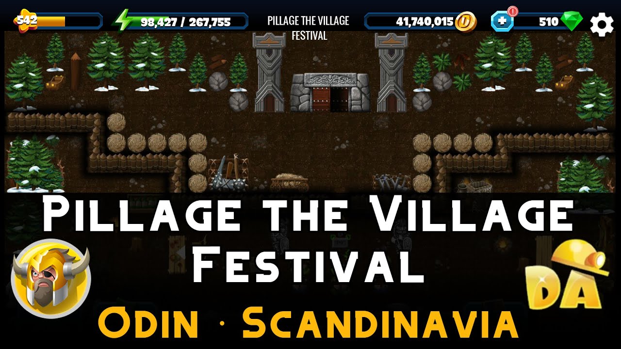 Pillage the Village Festival | Odin #1 | Diggy's Adventure