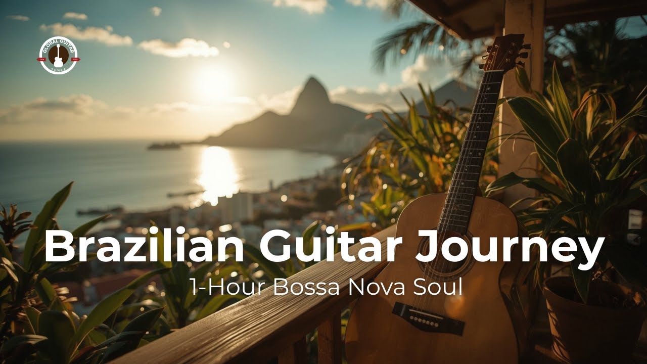 Brazilian Guitar Journey 🇧🇷 | 1-Hour Bossa Nova Soul • Focus, Relaxation & Café Music