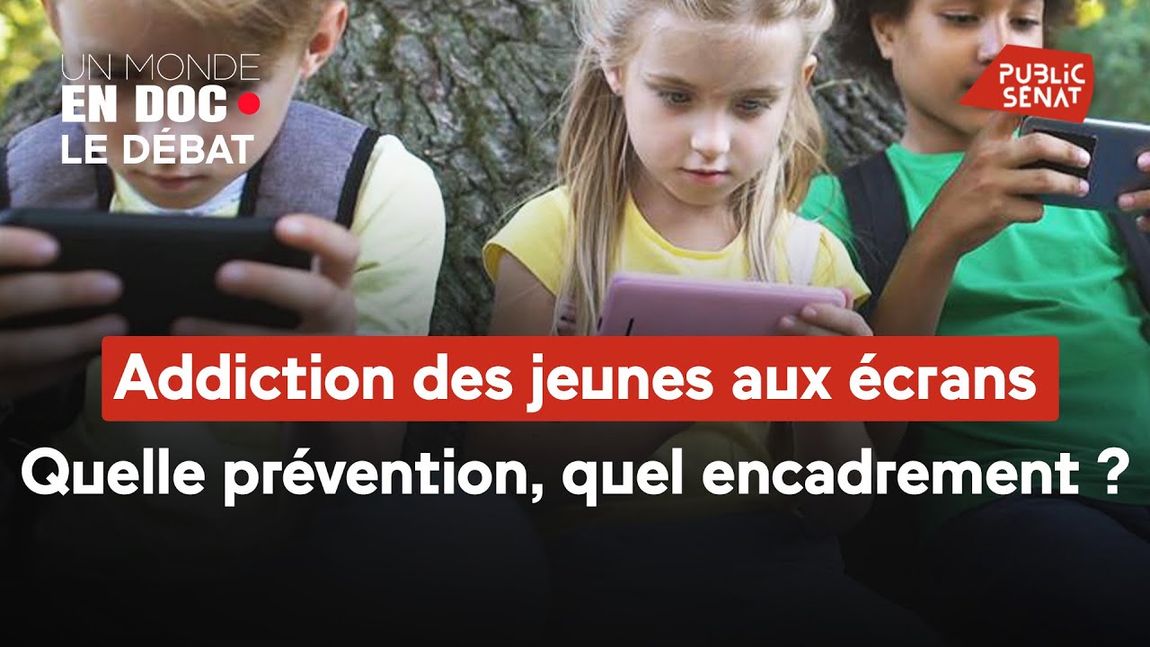 Addiction des jeunes aux écrans : quelle prévention, quel encadrement ?