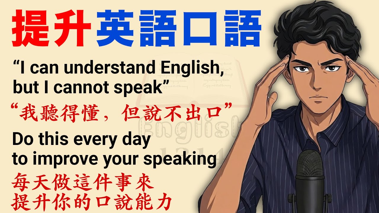練好英語口說的最佳方法｜學英文故事第一級｜適合練英文聽力,跟讀和口語｜中英字幕
