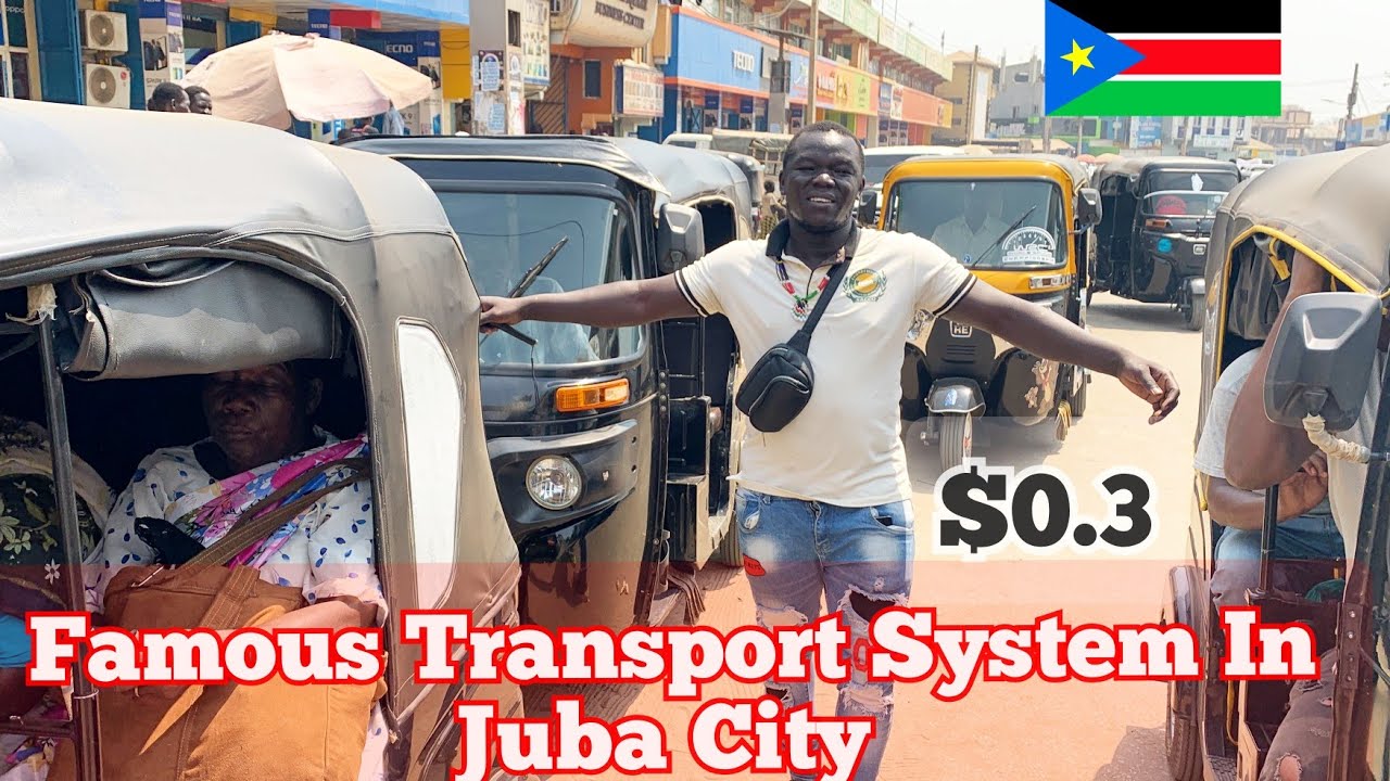 MOST FAMOUS TRANSPORT SYSTEM IN JUBA CITY SOUTH SUDAN 🇸🇸 (ONLY $0.3 PER TRIP)