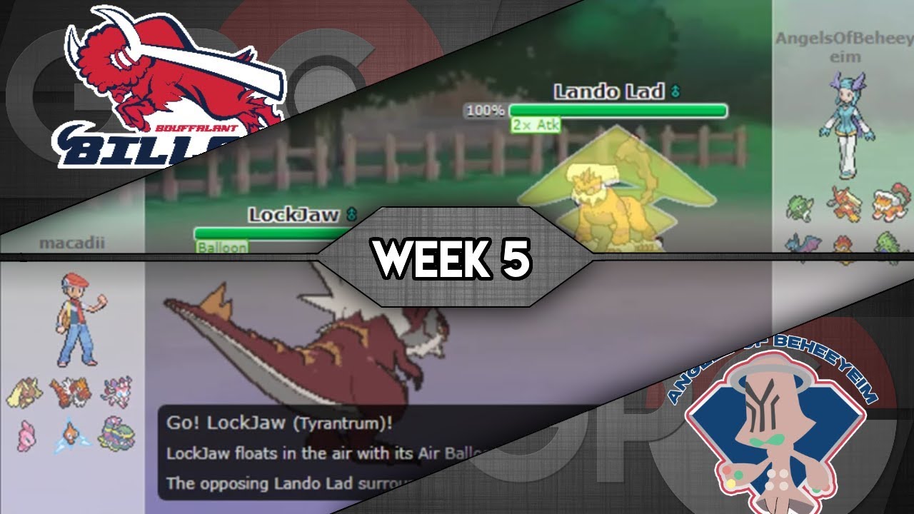 THE MINDGAMES!!! - Bouffalant Bills vs The Angels of Beheeyeim (GPC S7 Week 5)