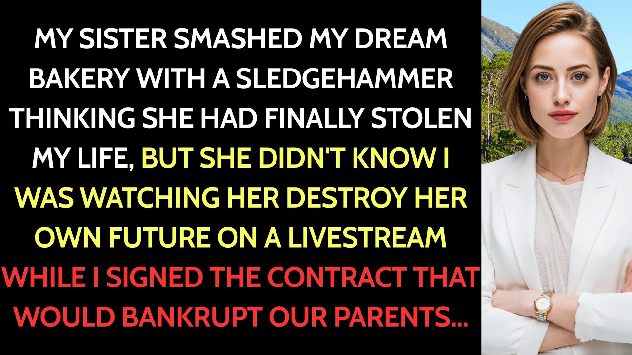 My Sister Smashed My Dream Bakery—Then Said: “I’m Taking It For My Flowers.” So I…