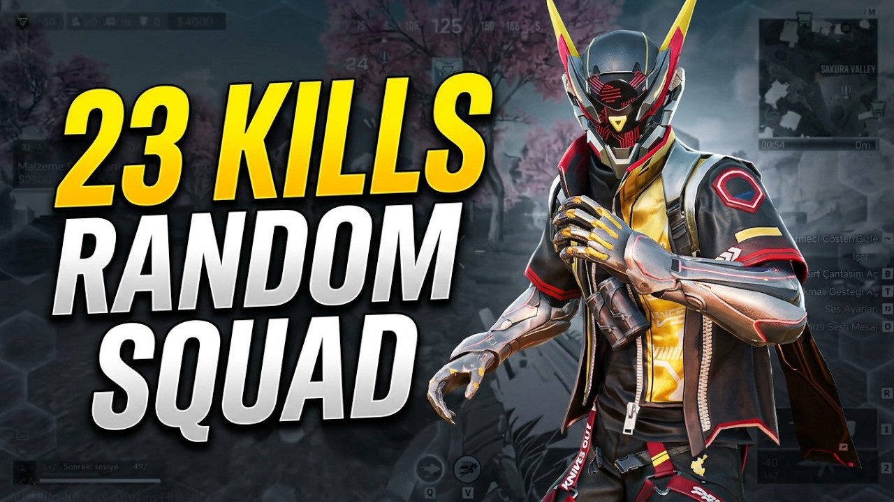 BLOOD STRIKE TÜRKÇE - 23 KILLS RANDOM SQUAD