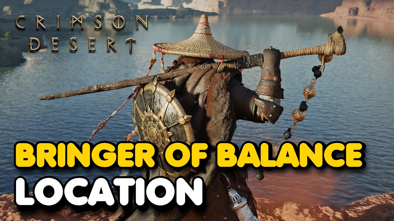 Crimson Desert BRINGER OF BALANCE Weapon Location