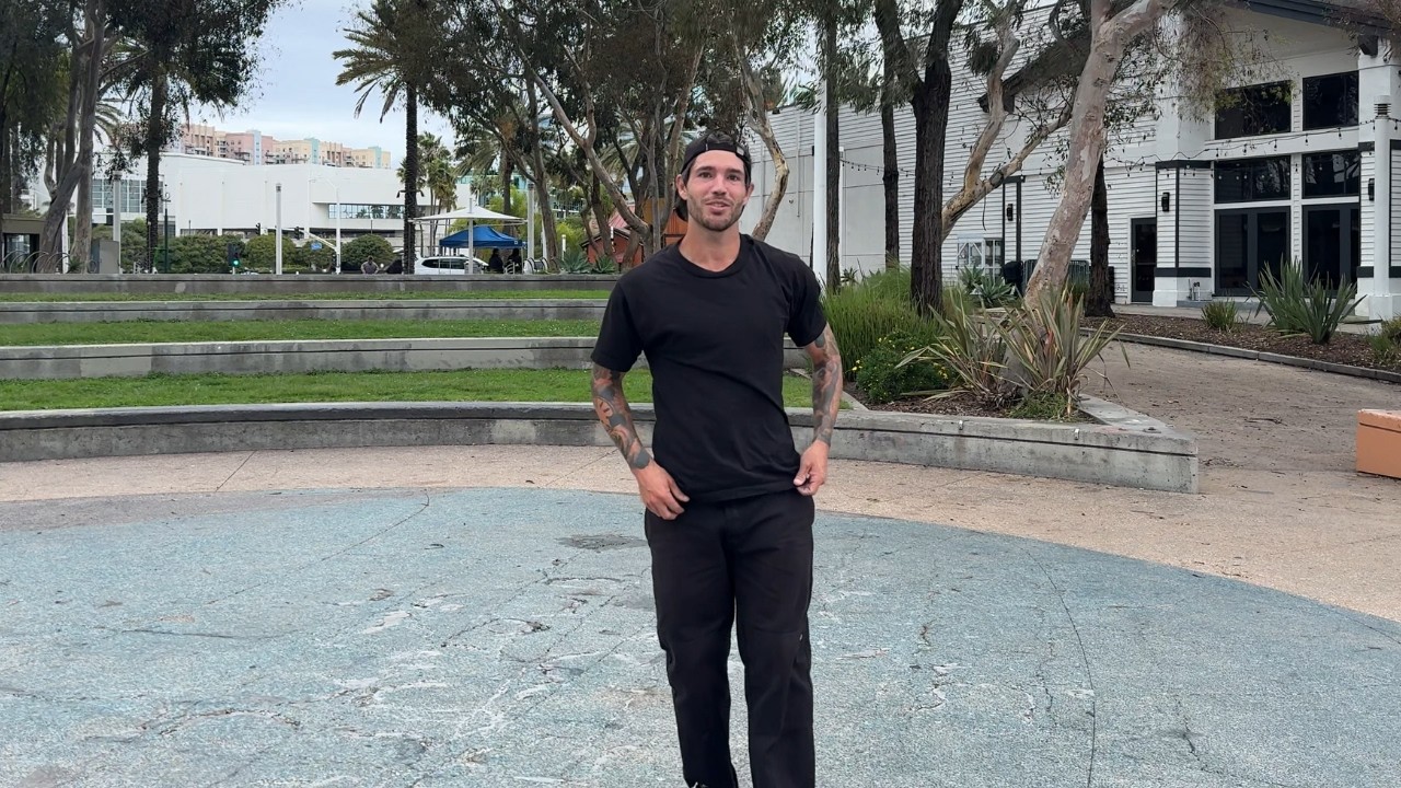 Skating Long Beach on my Pro Model