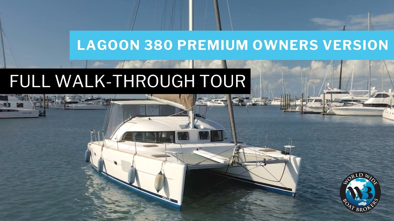 2008 Lagoon 380 Premium - 3 Cabin Owners Version - Full Drone and Walk-Through Tour