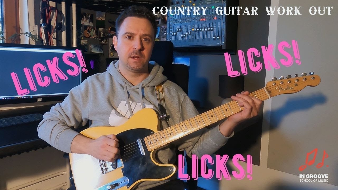 Country Guitar Workout :  Licks, Licks, Licks !