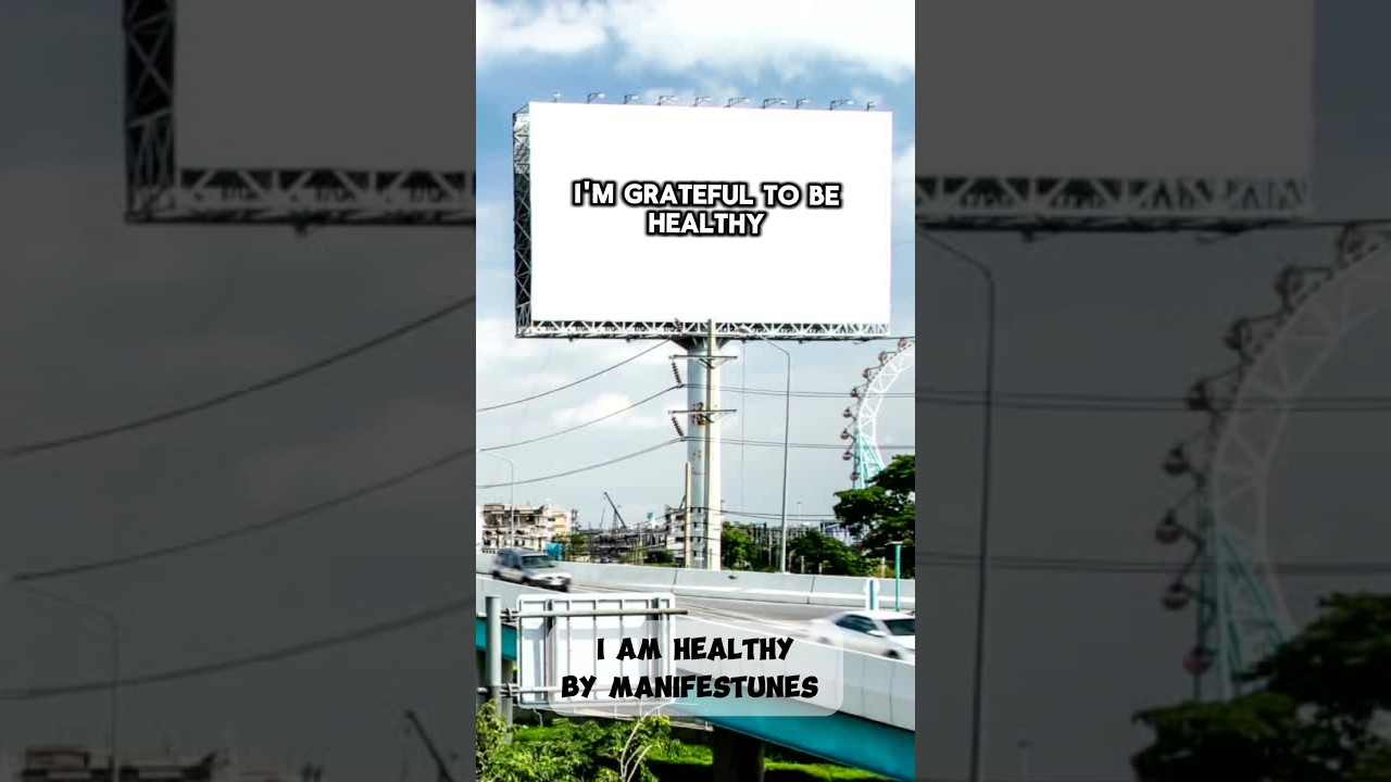 Want to be healthier?! Sing this powerful positive affirmation song to get you in the right mindset!