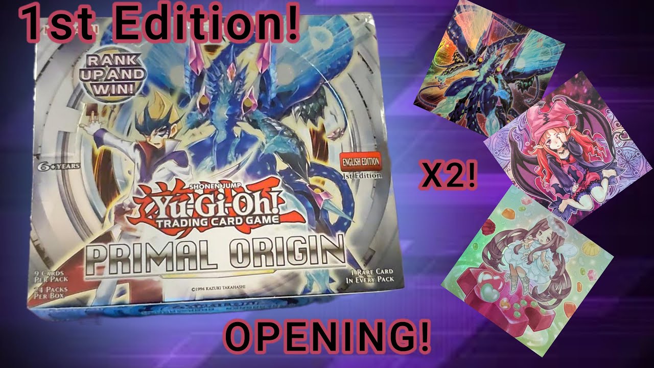 Opening TWO 1st Edition Primal Origin Yu-Gi-Oh Booster Boxes!