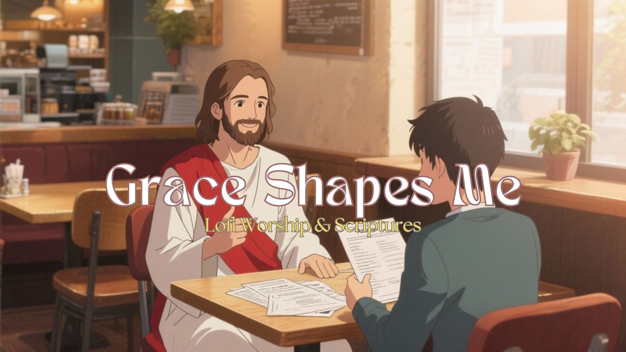 Grace Shapes Me | Gentle Lofi Worship & Bible Verses