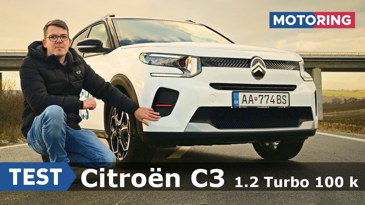 TEST | Citroën C3 1.2 Turbo | Podrobný test novinky z Trnavy | Motoring TA3