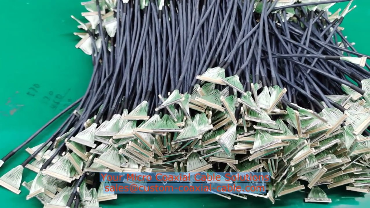 Watch micro coax cable assembly United Kingdom manufacturer Private Label Expert Factory Optimiz Hel