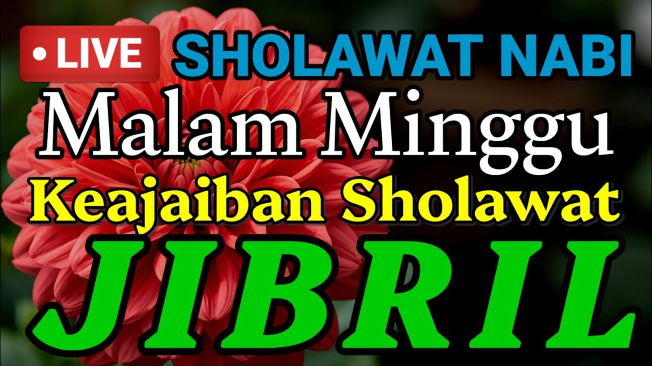 Sholawat Jibril Full Lirik | Sholawat Nabi Muhammad SAW Penyejuk Hati