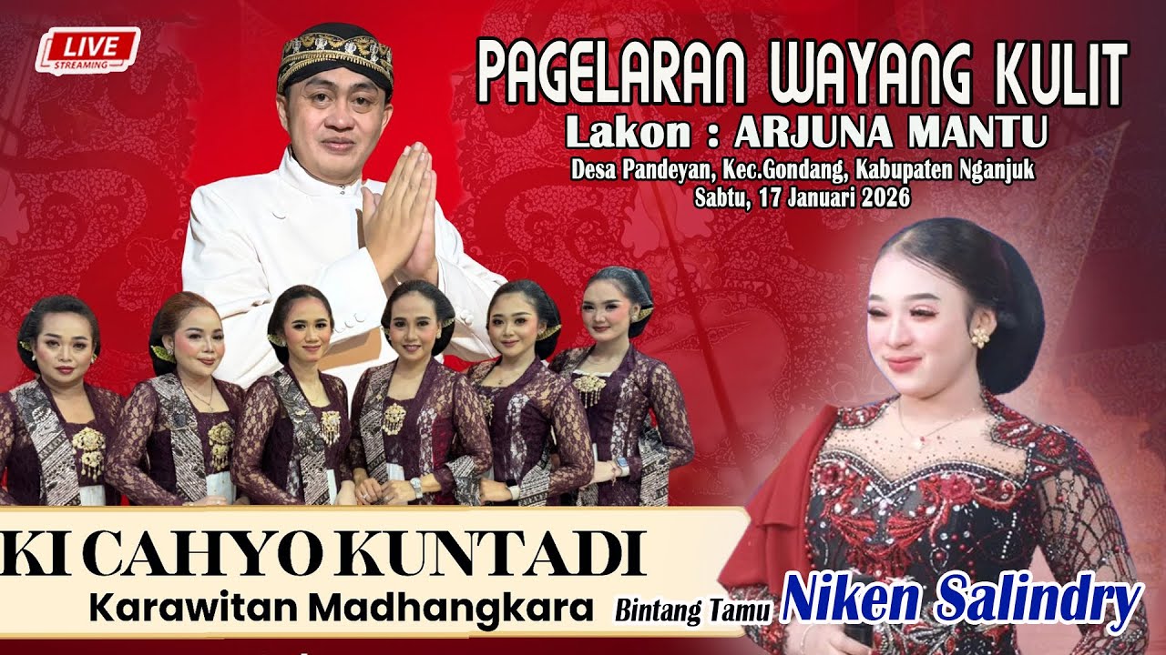 #LIVE DALANG KI CAHYO KUNTADI // BT NIKEN SALINDRY // LAKON 