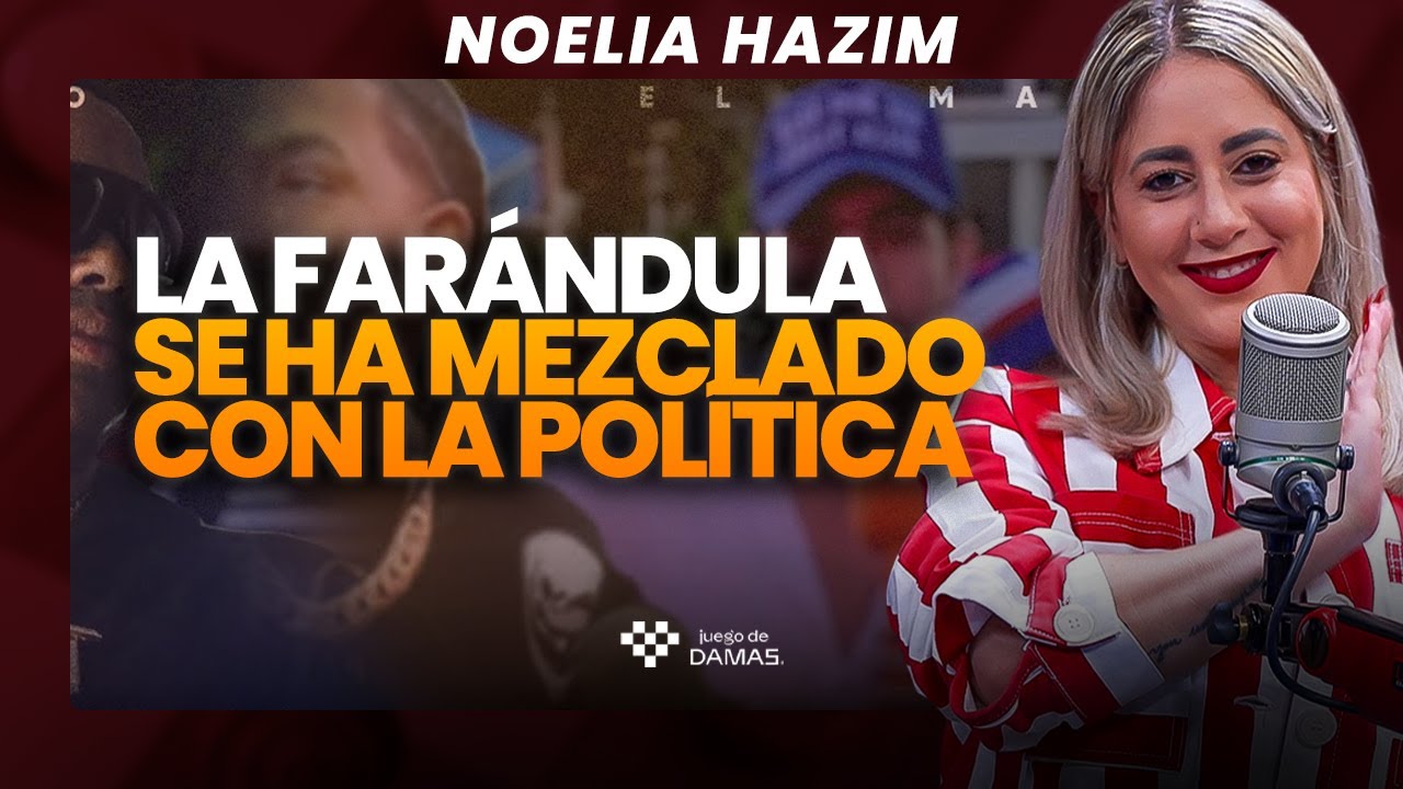 La Far&aacute;ndula est&aacute; mezclada con la Pol&iacute;tica | Noelia Hazim sin pelos en la lengua