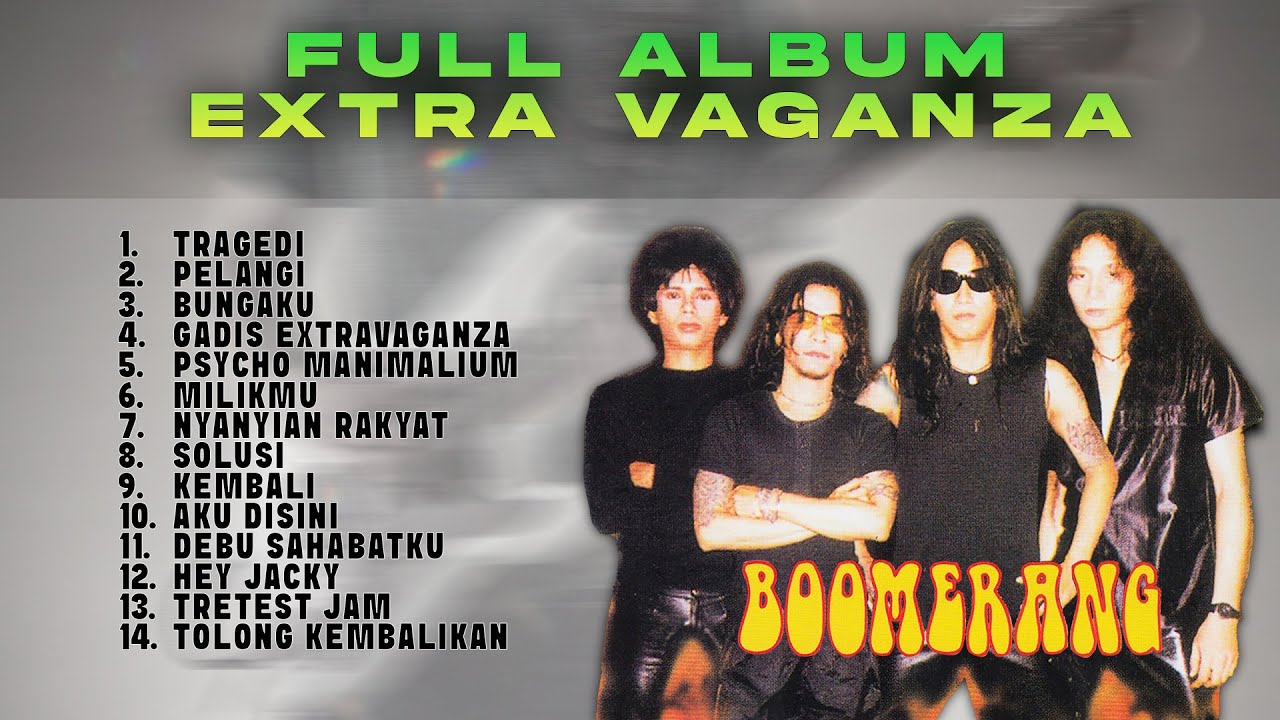 PELANGI - BOOMERANG - ALBUM X'TRAVAGANZA - PLAYLIST ROCK TERBAIK 2025