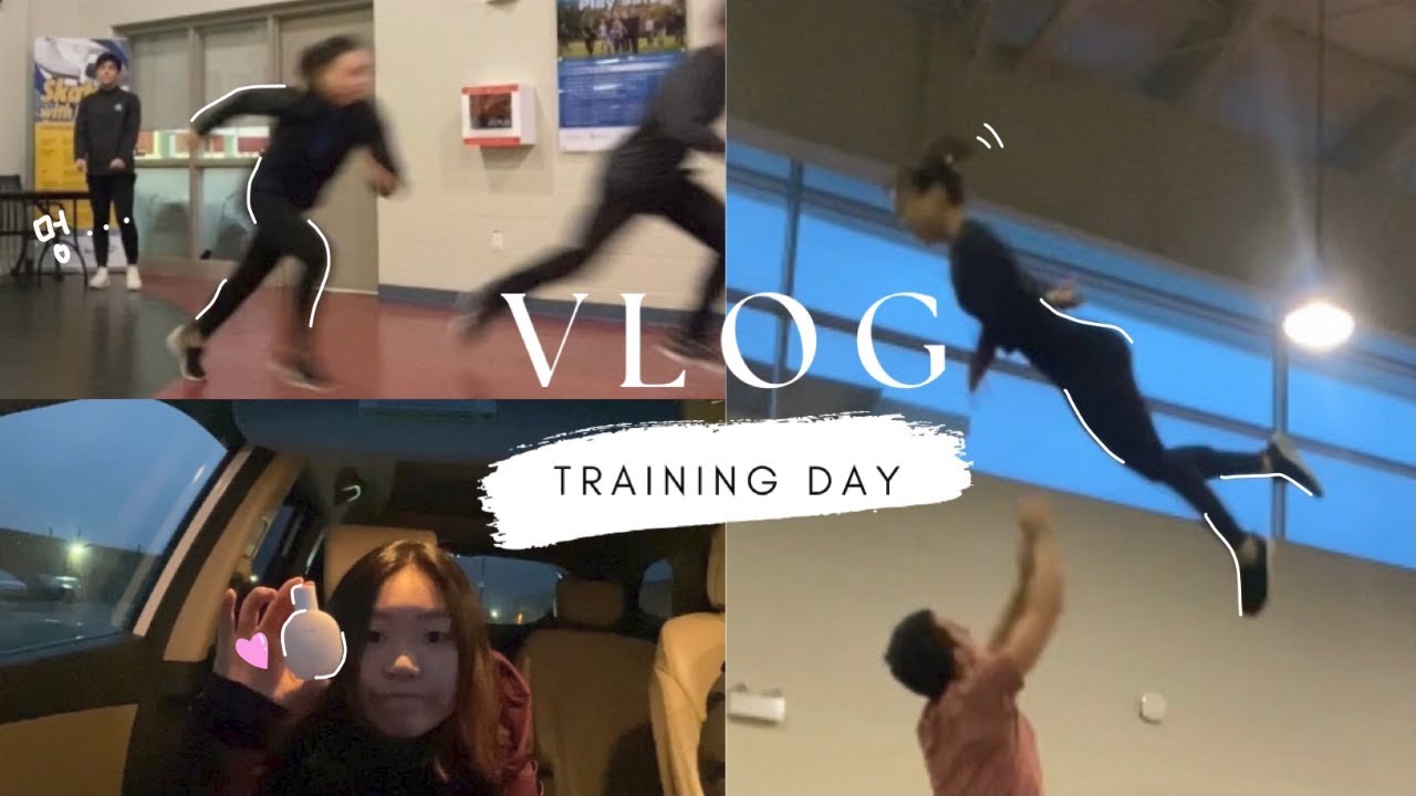 엉망진창인 첫 훈련 브이로그 😵💫 + 숙제랑 대학교 결과? | Training vlog