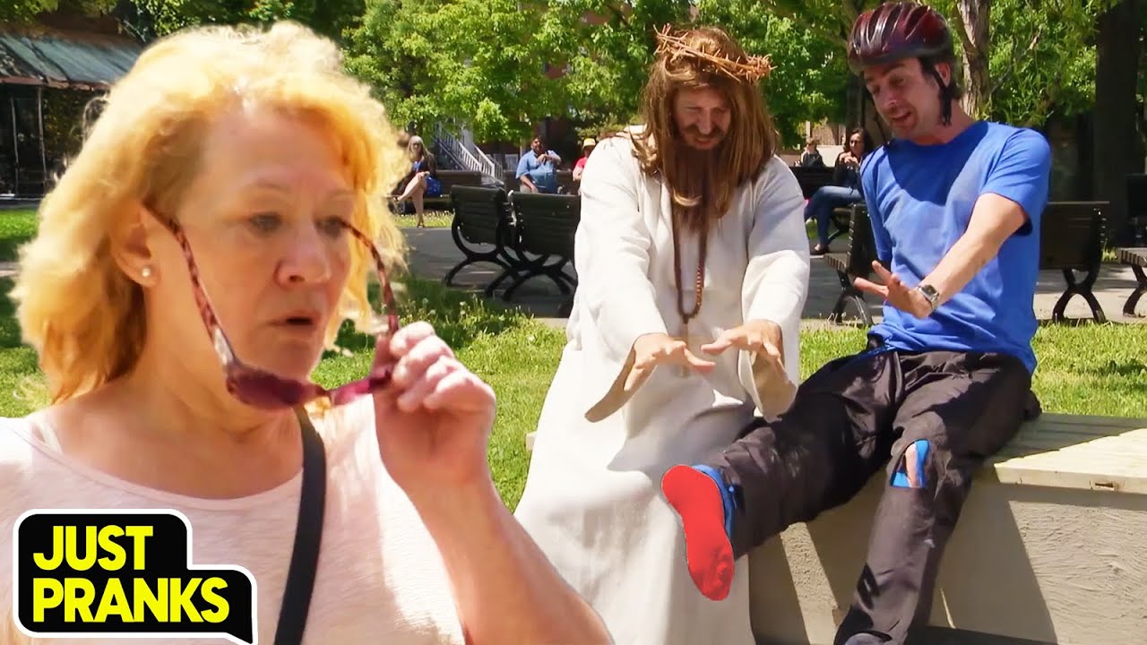 Jesus Saves The Day! 🤩 | Just Pranks