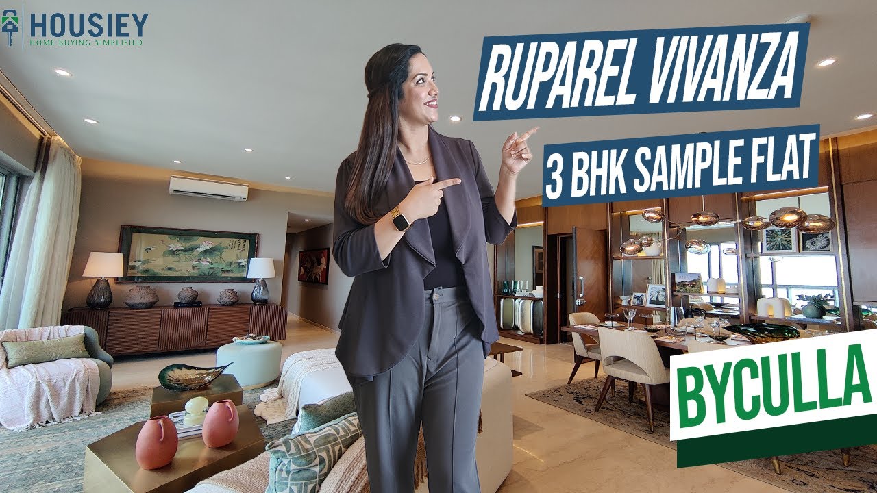 Ruparel Vivanza Byculla Sample Flat | 3 BHK Flat Tour | Ruparel Byculla Project