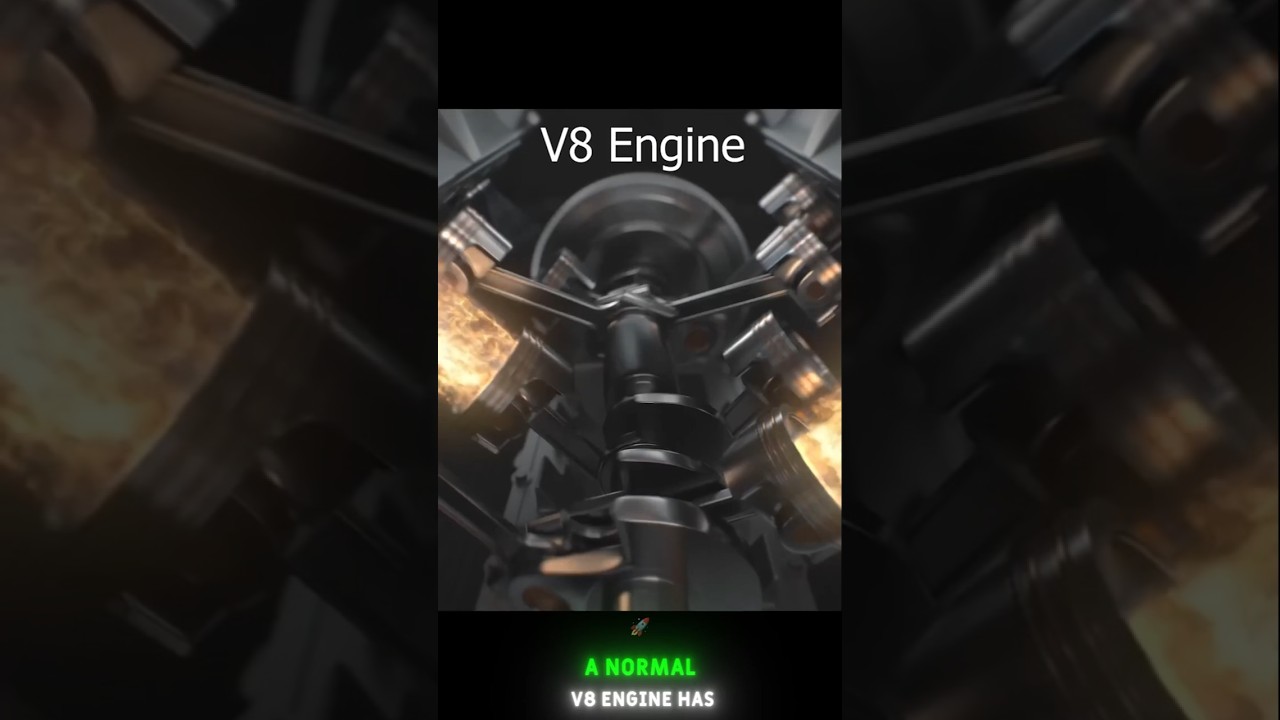 How does an electric V8 engine work?  