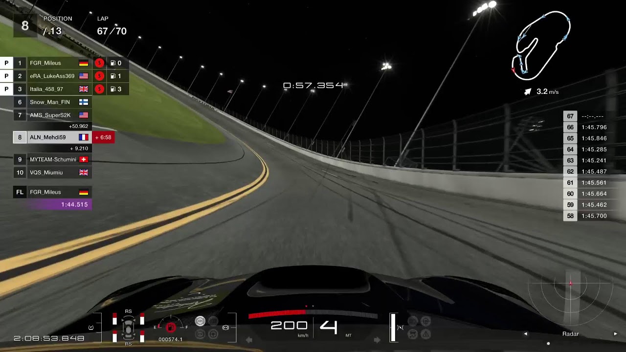 Gran Turismo 7 | IRO in the mercedes | Round 1 at Daytona