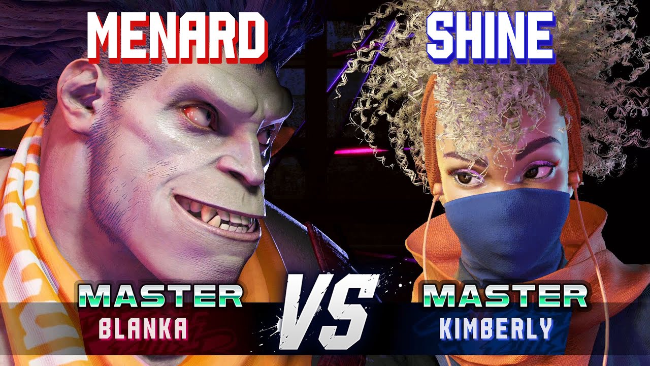 SF6 ▰ MENARD (Blanka) vs SHINE (Kimberly) ▰ High Level Gameplay