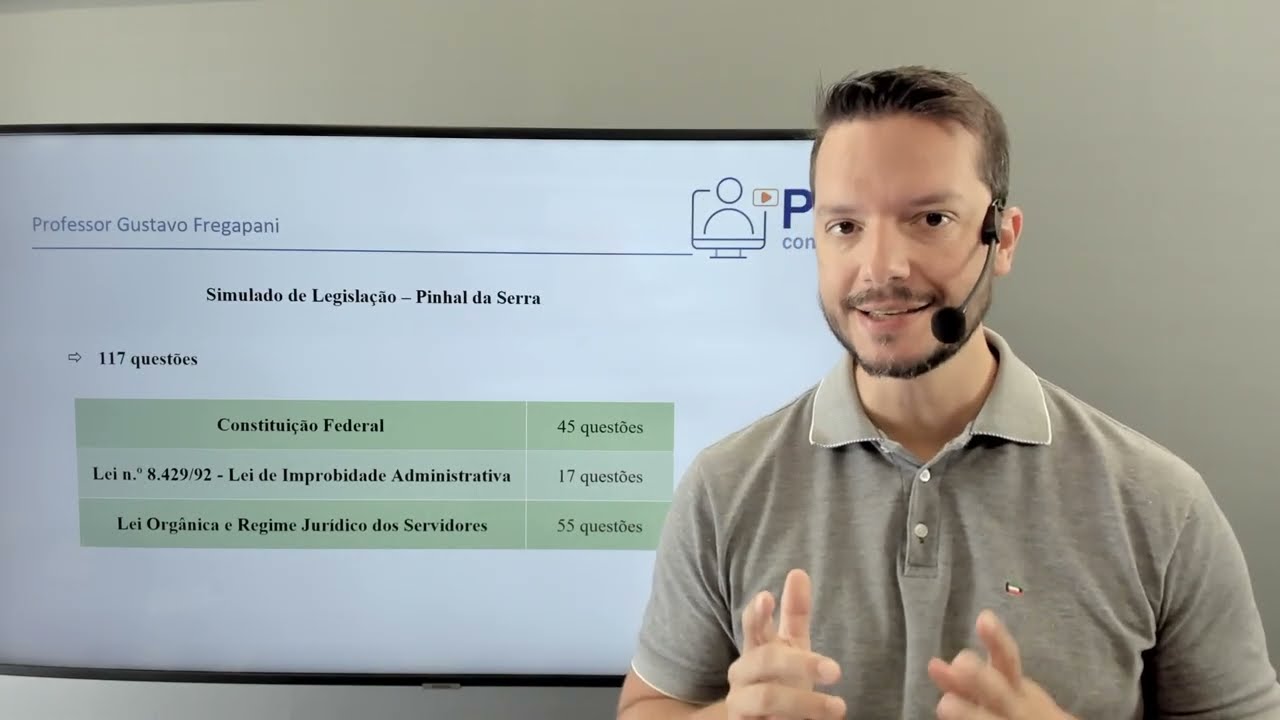 Pinhal da Serra -  Simulado de Legislação