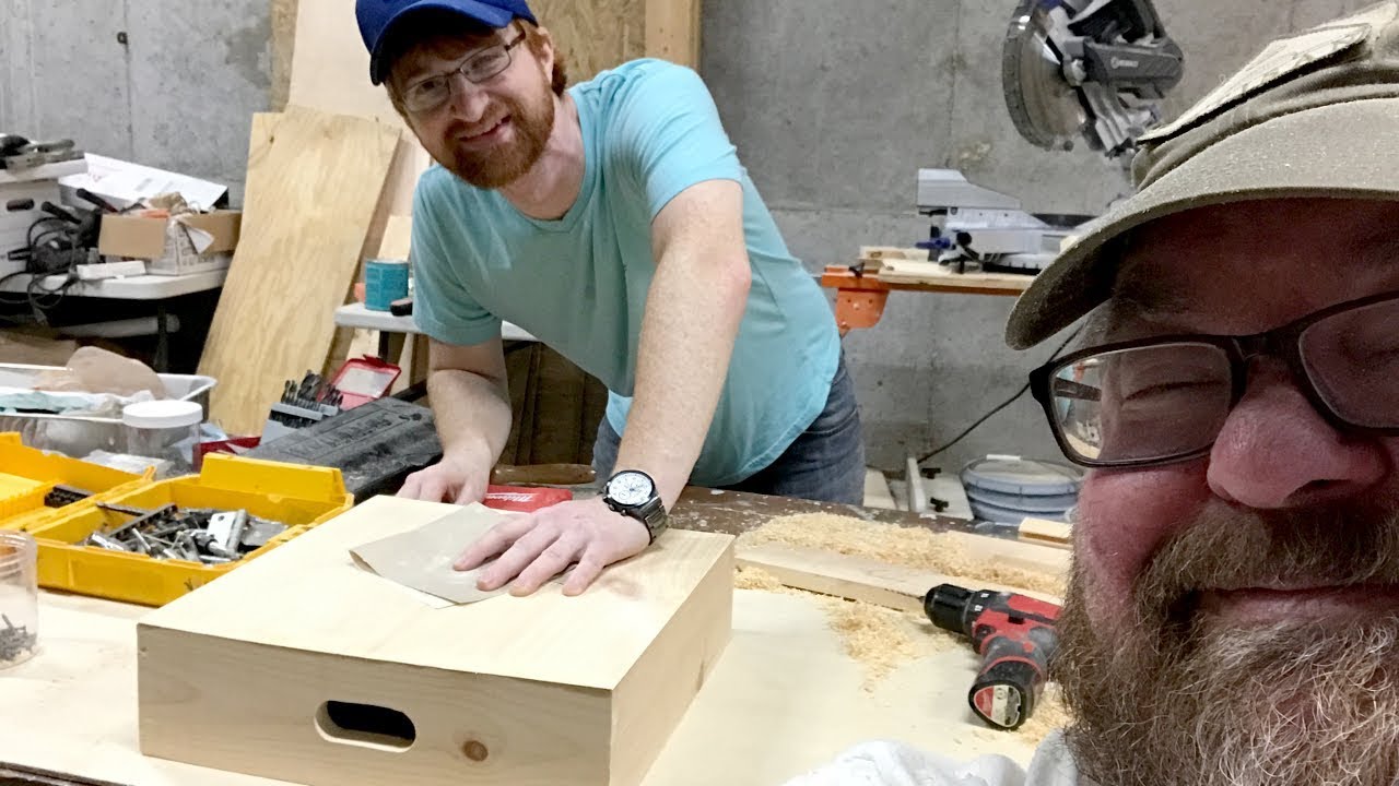 Building a Cake Stand for Barret and Cortney's Wedding