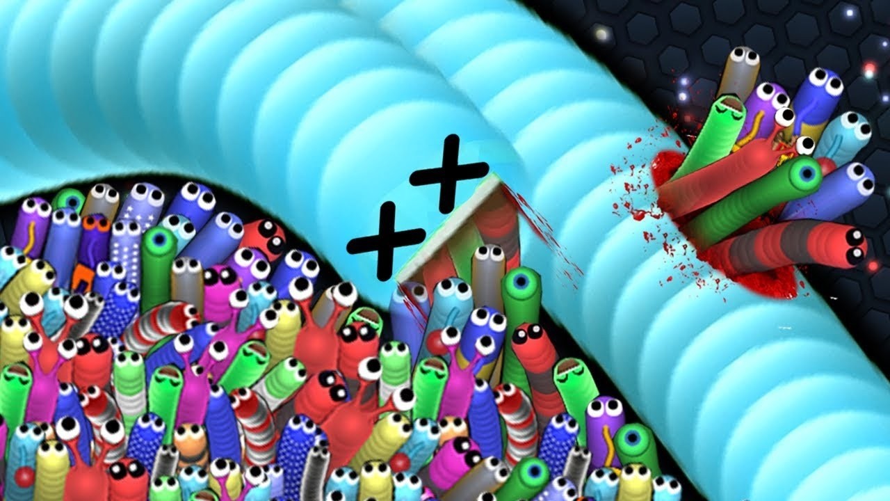 WORMS ZONE SLITHER I.O GIANT SNAKES MAGICAL GAMING VIDEO