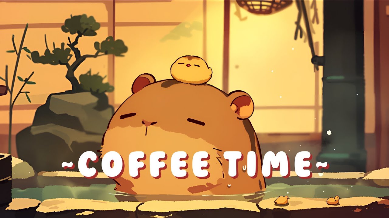 Capybara Lofi Radio - Lofi Hip Hop for Studying ~ Relaxing Vibes ~ 🦫 🎵 🌙
