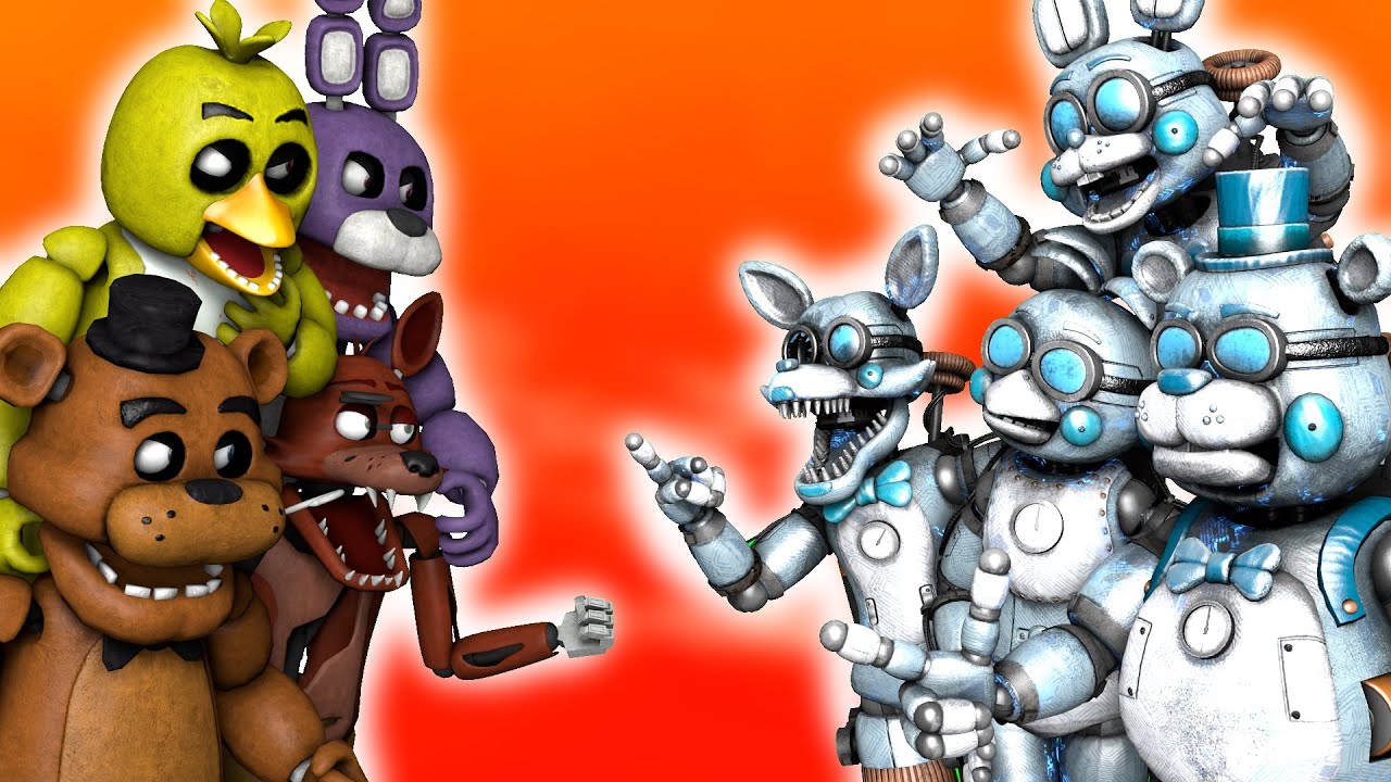 [SFM FNaF] Splinks vs Shocked