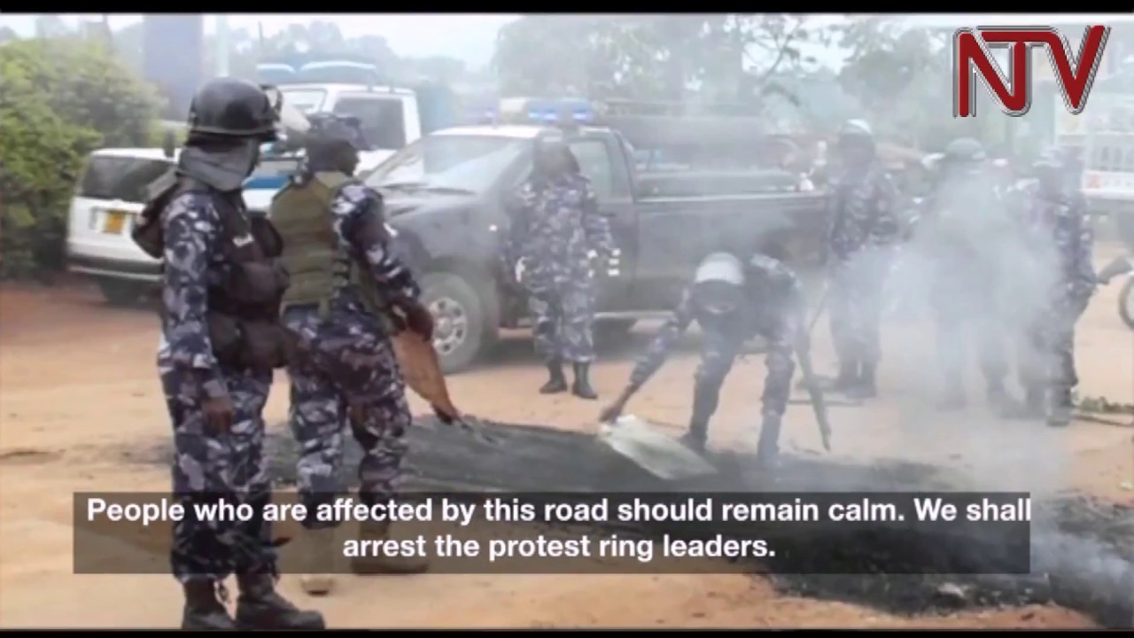Residents demonstrate over poor state of Nyendo-Masaka road