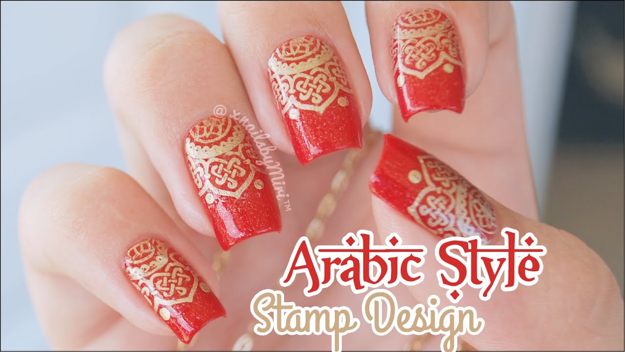 Arabic Style Stamp Design || usign MoYou 'Explorer 07