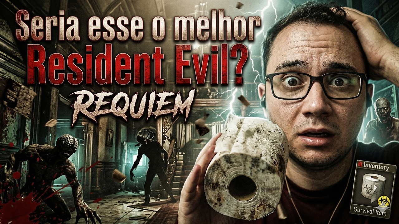 🔴 Ao vivo - Resident Evil Requiem, seria o melhor Resident?