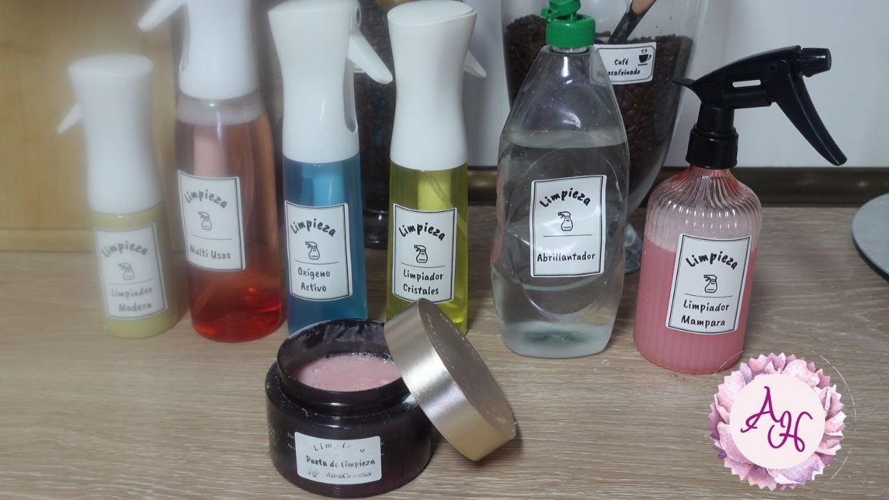 🫧COMO FABRICO MIS  LIMPIADORES SIN QUÍMICOS🫧  How I make my chemical-free cleaners I  Arinu Home