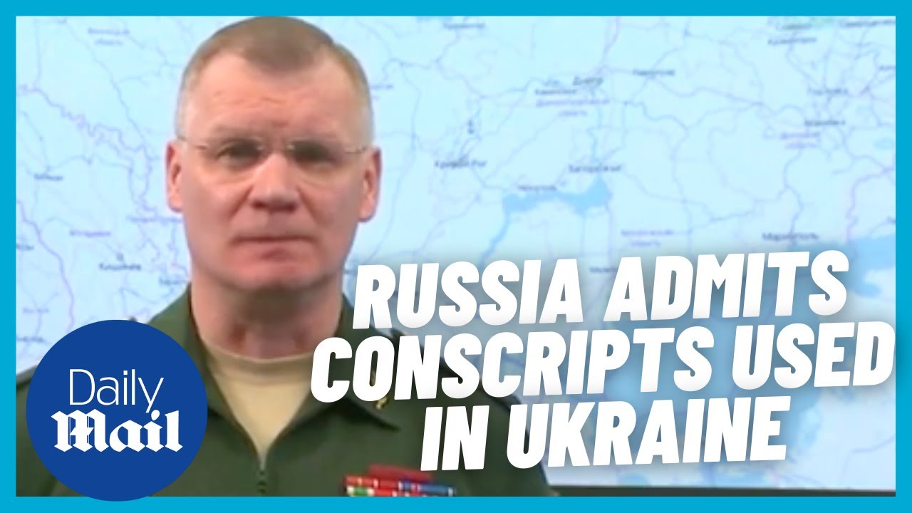 Russia admits conscripts used in Ukraine after Putin's denials